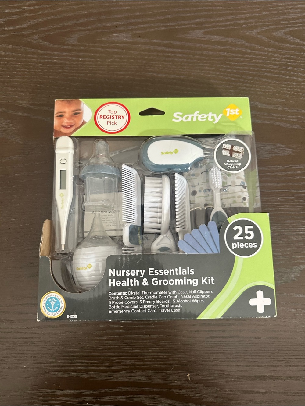 1st Nursery Essentials Health & Grooming Kit - White & Green